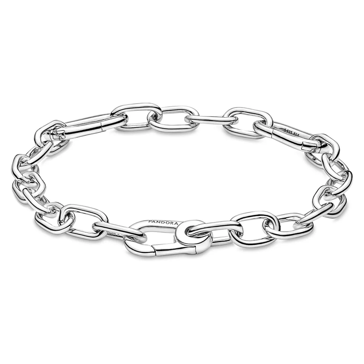 PANDORA - Brazalete eslabones Pandora ME En Plata Esterlina