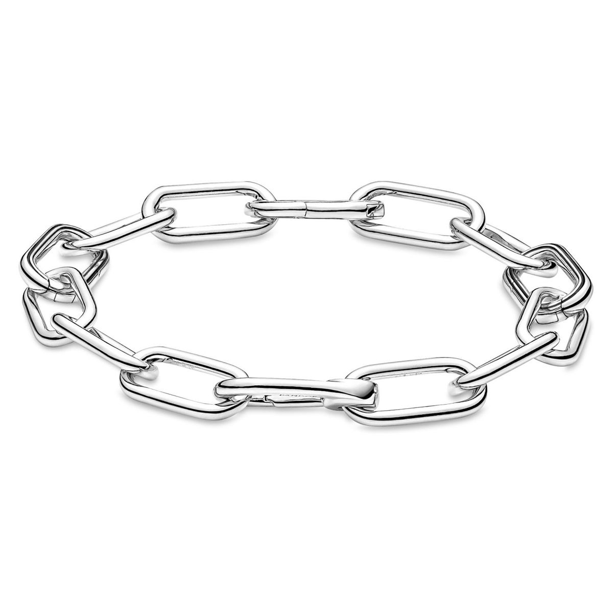 PANDORA - Brazalete Pandora ME Cadena de Eslabones Link Medianos Plata Esterlina