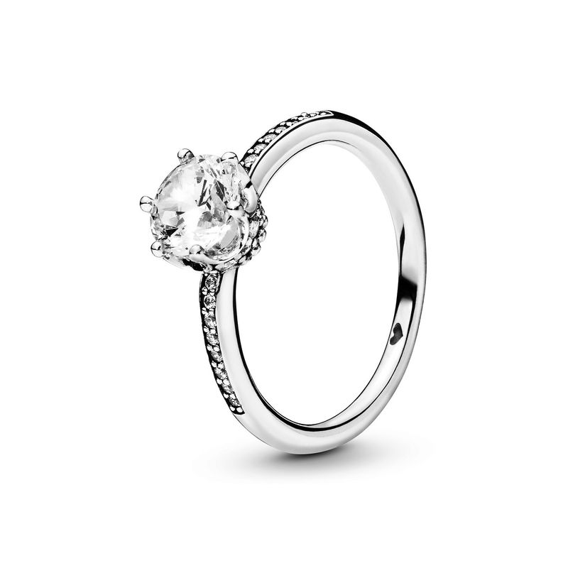 PANDORA - Anillo Pandora Corona Deslumbrante Plata Esterlina 