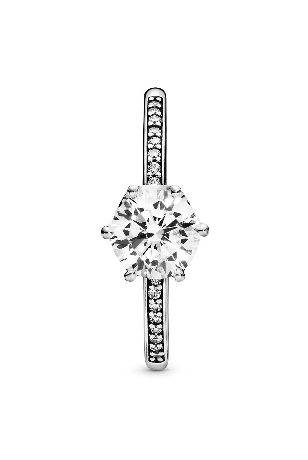 PANDORA - Anillo Pandora Corona Deslumbrante Plata Esterlina 