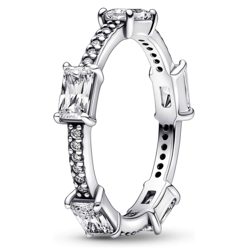 PANDORA - Anillo Pandora Barras Rectangulares Plata Esterlina