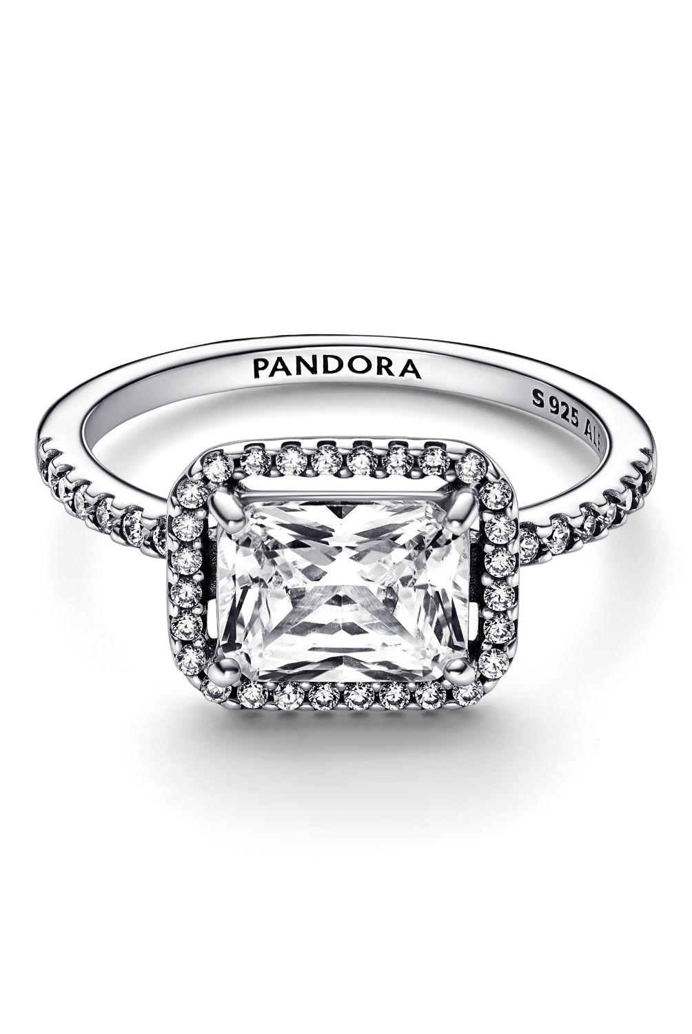 PANDORA - Anillo Pandora Corona de Margaritas Plata Esterlina