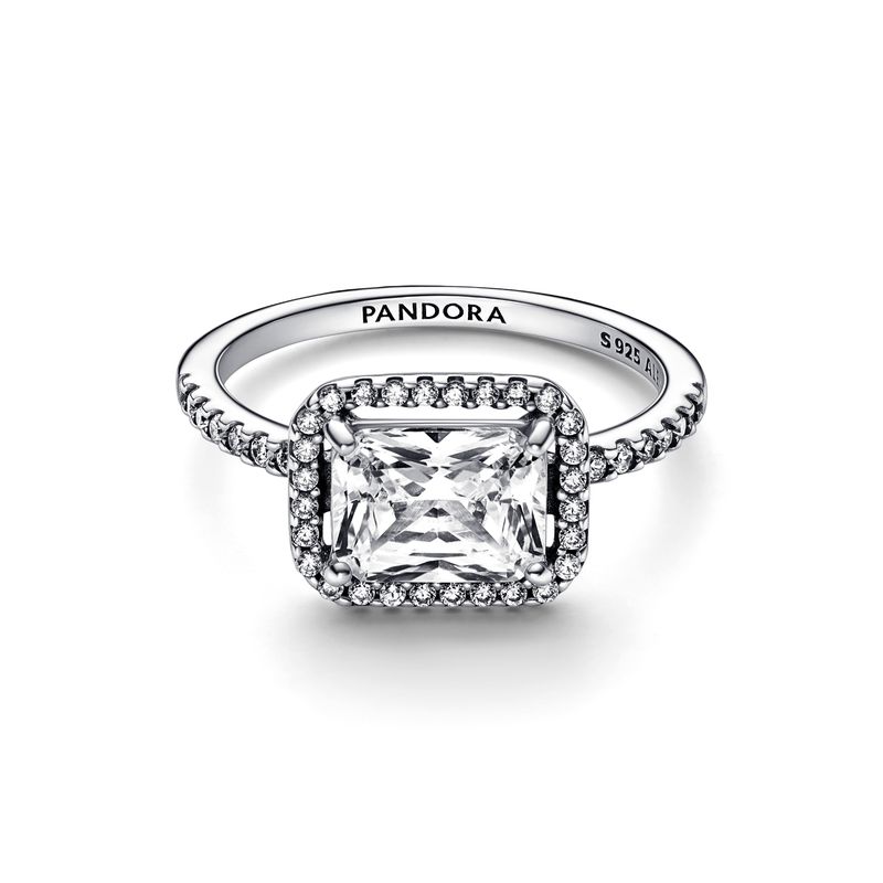 PANDORA - Anillo Pandora Corona de Margaritas Plata Esterlina