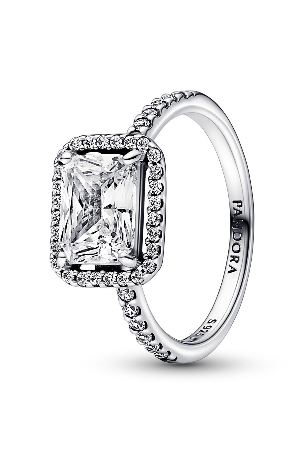 PANDORA - Anillo Pandora Corona de Margaritas Plata Esterlina
