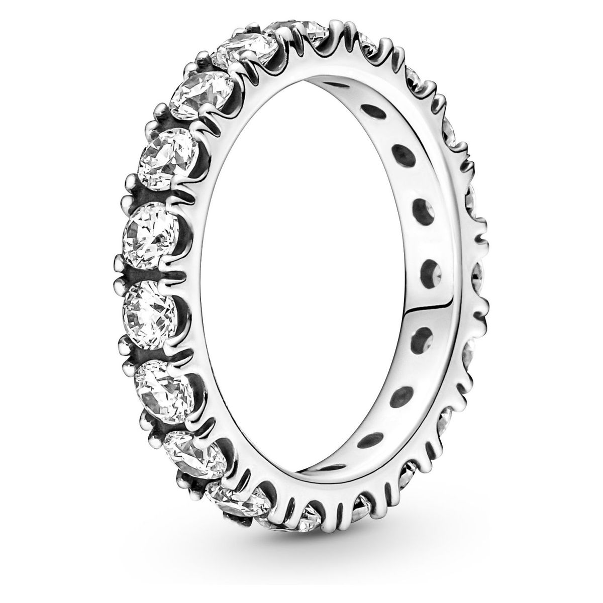 PANDORA - Anillo Pandora eternity Brillante  En Plata Esterlina