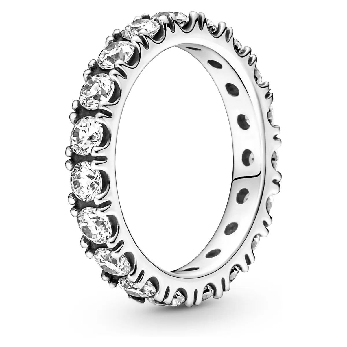 PANDORA - Anillo Pandora eternity Brillante  En Plata Esterlina