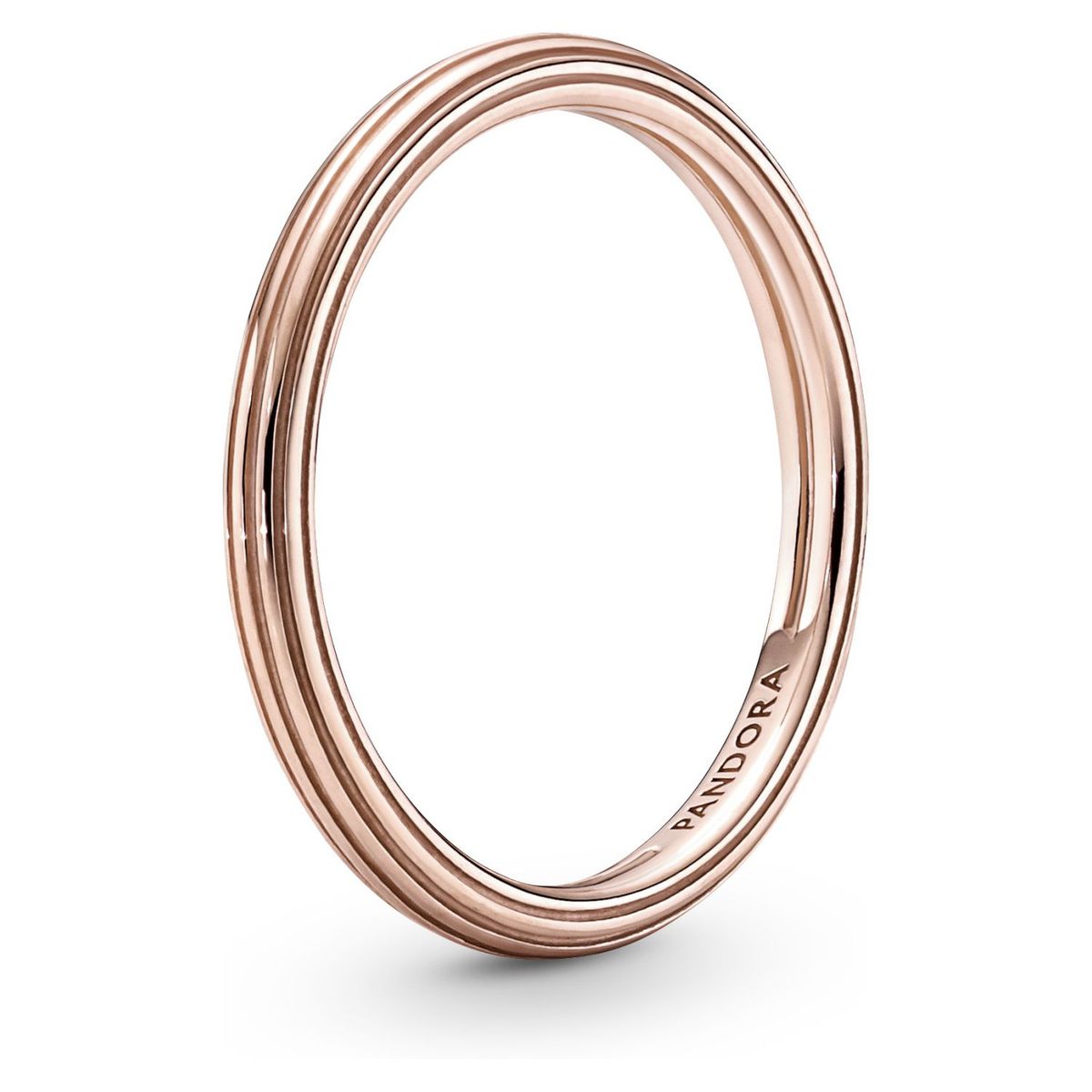 PANDORA - Anillo Pandora Me Lineas Recubrimiento en Oro Rosa