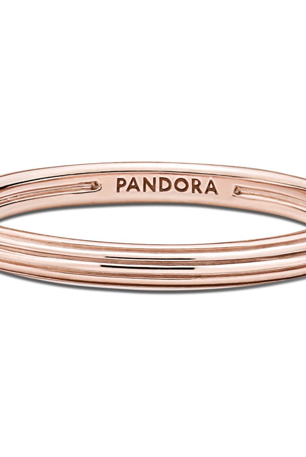 PANDORA - Anillo Pandora Me Lineas Recubrimiento en Oro Rosa