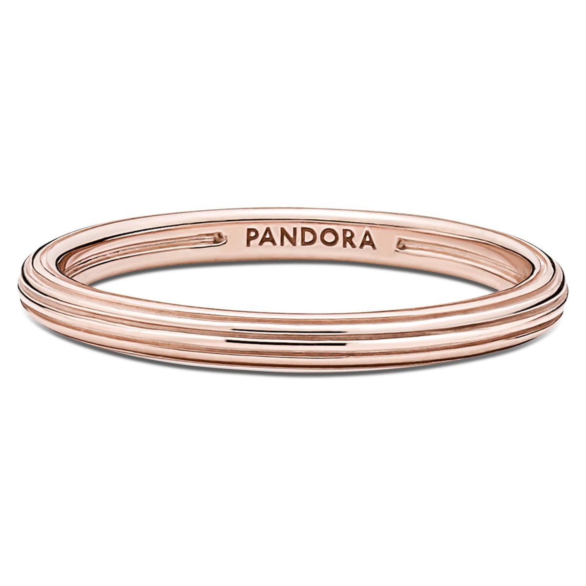 PANDORA - Anillo Pandora Me Lineas Recubrimiento en Oro Rosa
