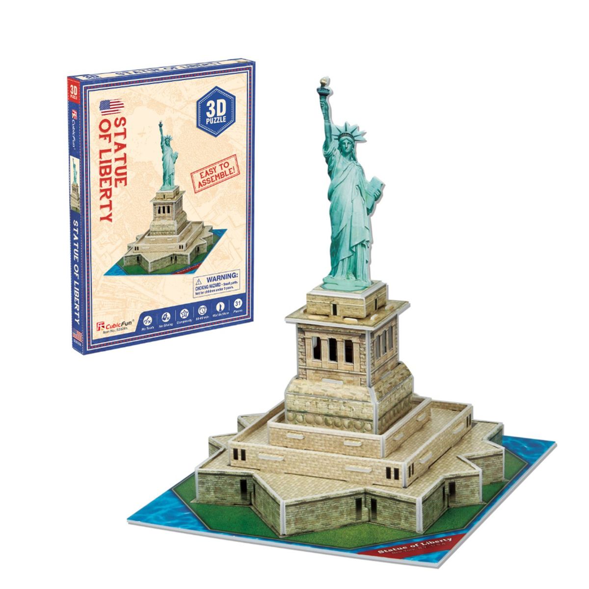  - Rompecabezas 3D Estatua Libert -31P