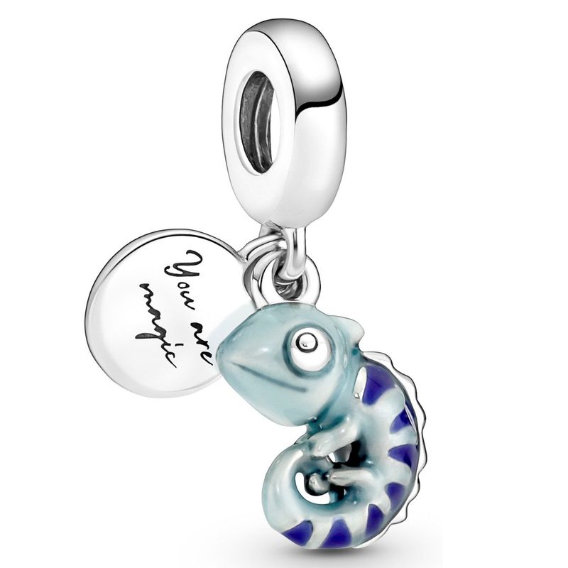 PANDORA - Charm Pandora Colgante Camaleón que Cambia de Color Plata Esterlina