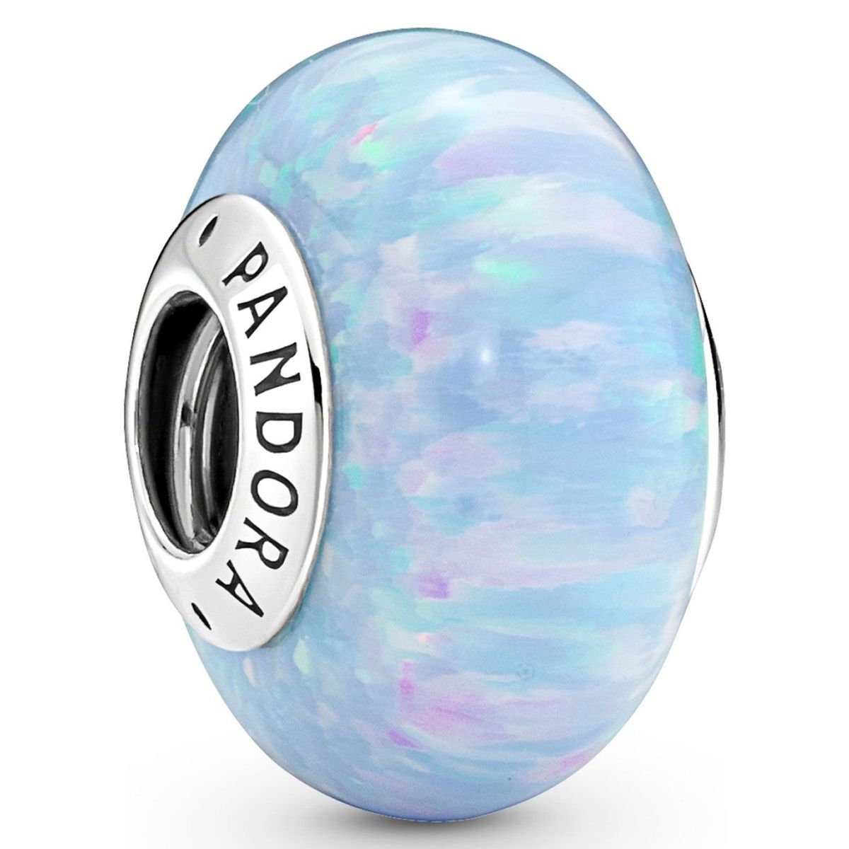 PANDORA - Charm Pandora Azul Océano Opalescente Plata Esterlina