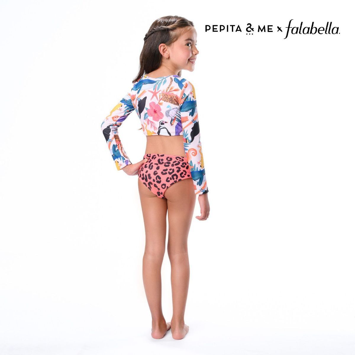 PEPITA&ME - Vestido de baño Bikini Manga larga Pepita & Me x Falabella
