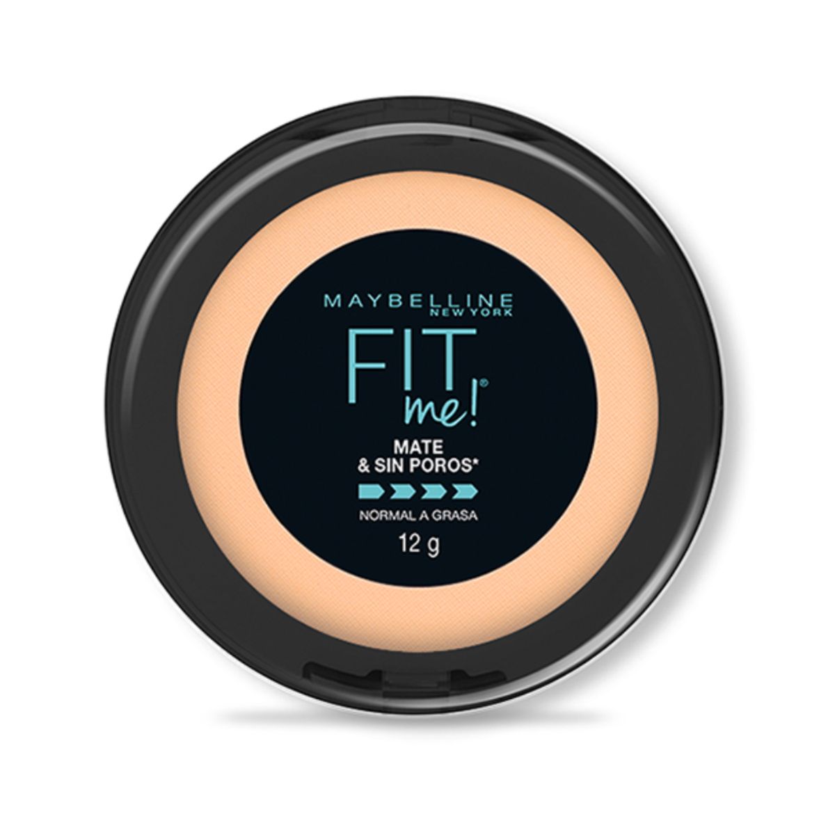 MAYBELLINE - Polvo Compacto Fit Me Matte + Poreless Maybelline 12 gr 