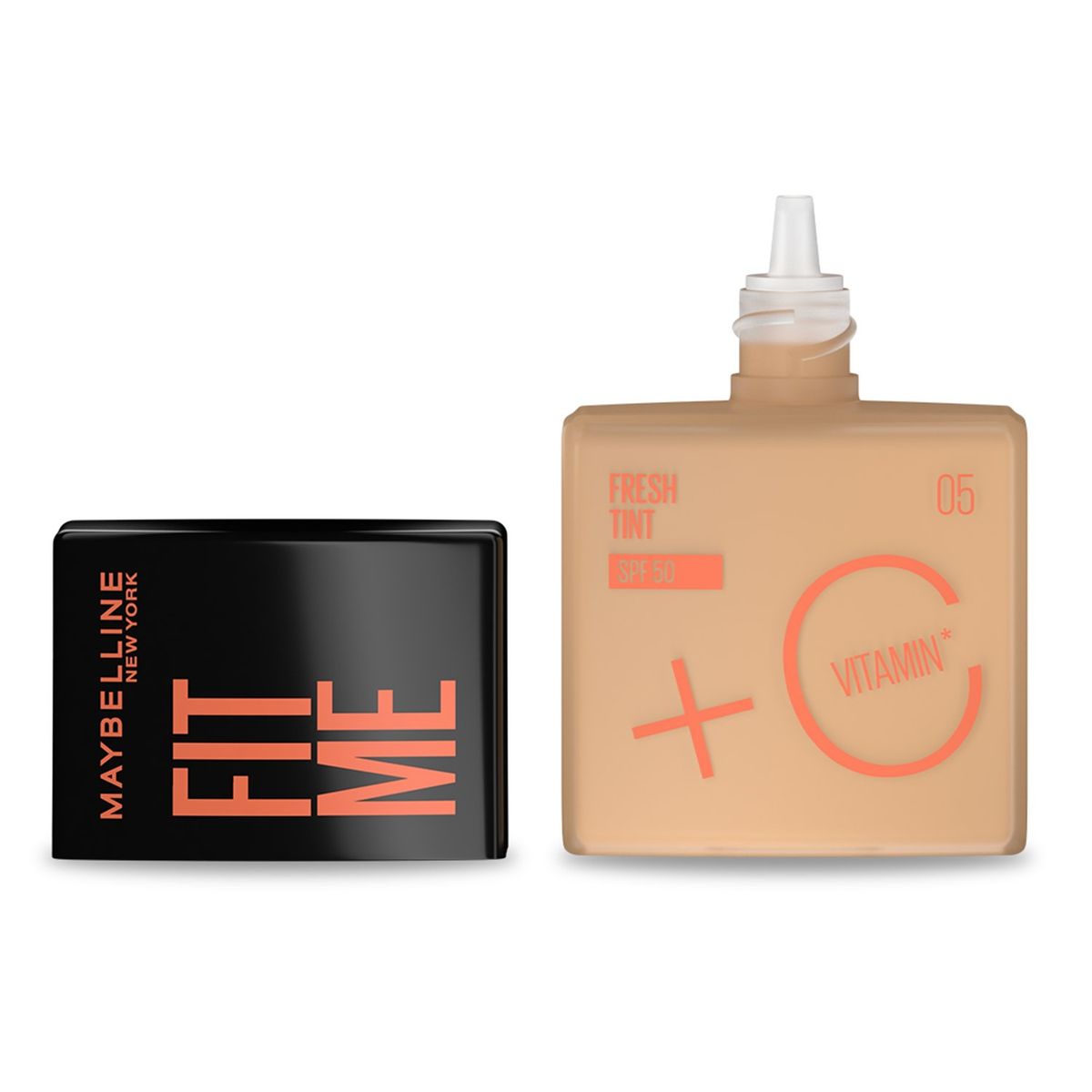 MAYBELLINE - Base de maquillaje Líquida FIT ME FRESH TINT SPF50 2 5 AS X Maybelline 30 ml