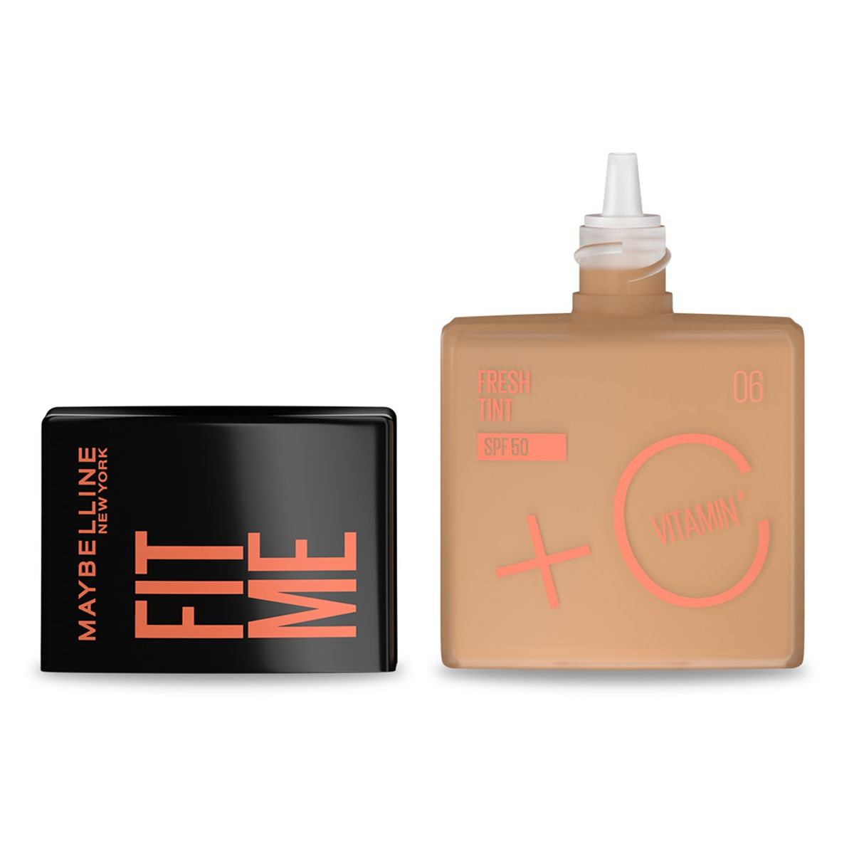 MAYBELLINE - Base de maquillaje Líquida FIT ME FRESH TINT SPF50 2 5 AS X Maybelline 30 ml