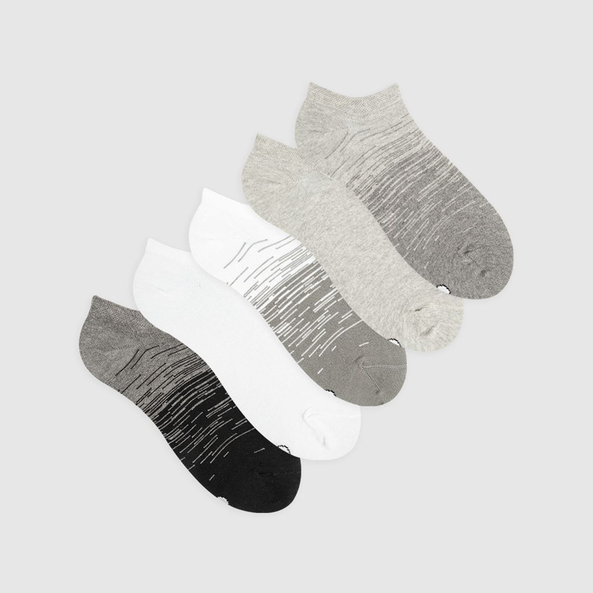 PUNTO BLANCO - Medias deportivas Mujer corta Pack de 5 Punto Blanco