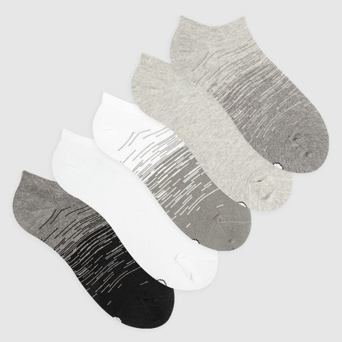 PUNTO BLANCO - Medias deportivas Mujer corta Pack de 5 Punto Blanco