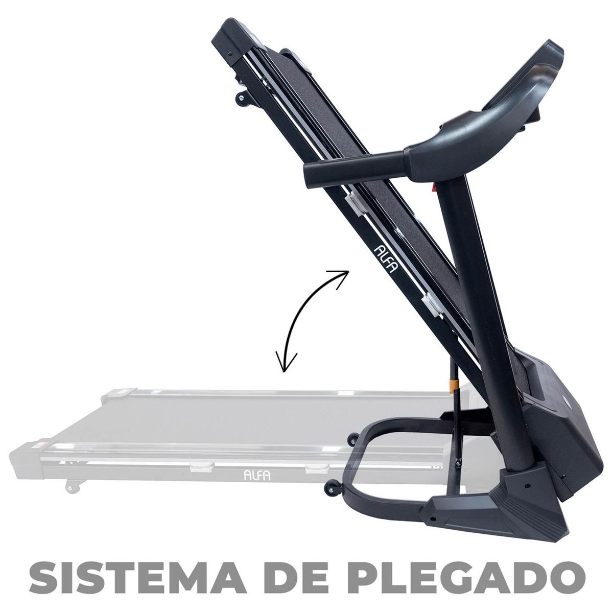 BM FITNESS - Caminadora trotadora electrica BM Fitness Alfa 2,5Hp