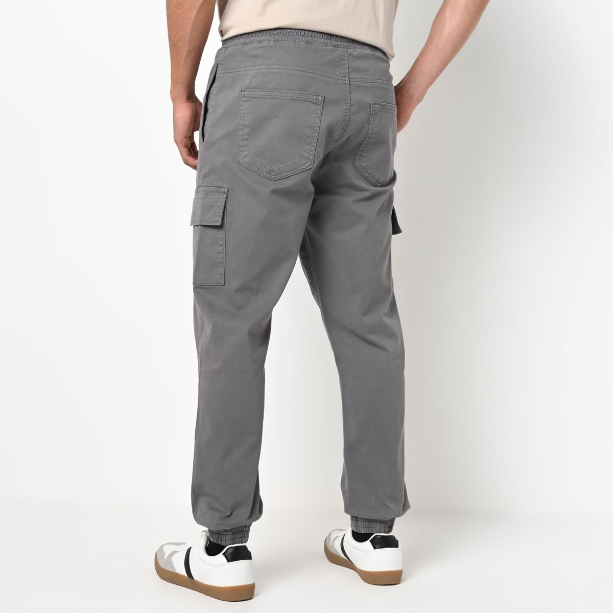 BEARCLIFF - Jogger Hombre de Algodón Largo 32 Bearcliff