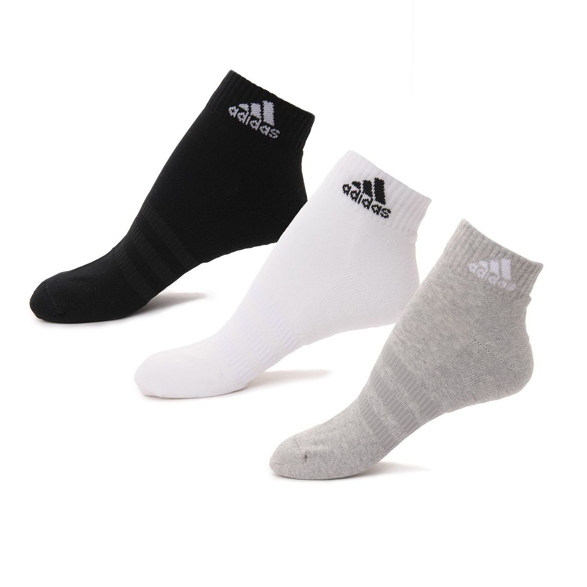 ADIDAS - Pack de 3 medias deportivas cortas Adidas unisex