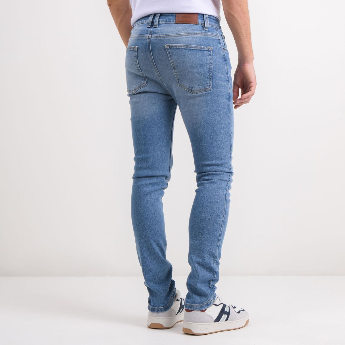 BASEMENT - Jean 5 Bolsillos Hombre Skinny JDSK LILA ST Algodón BASEMENT