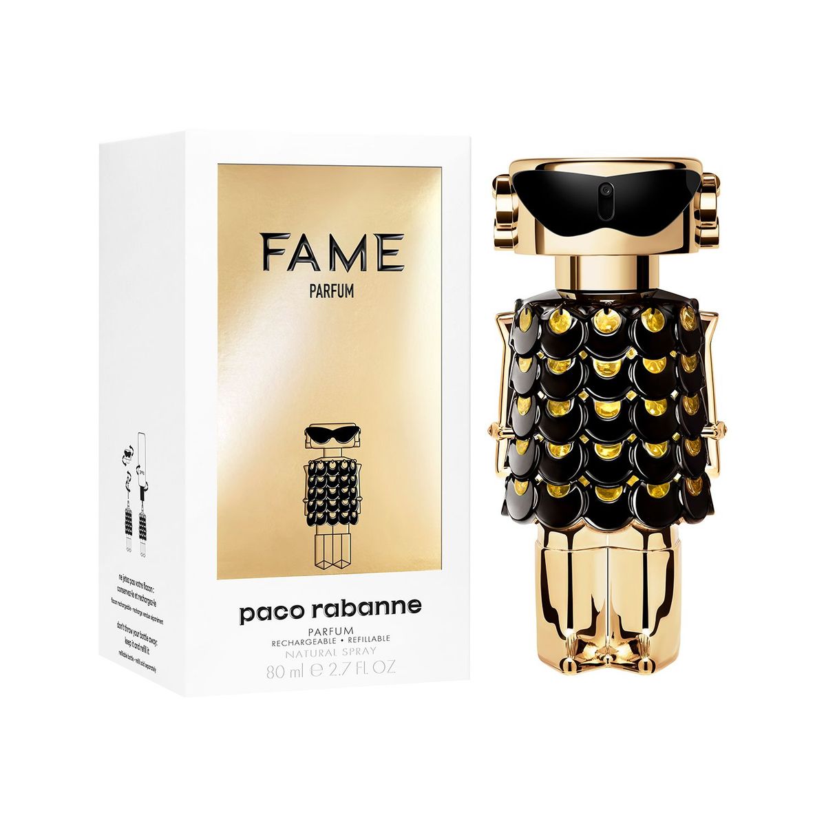 RABANNE - Perfume Mujer Rabanne Fame 80 ml Parfum