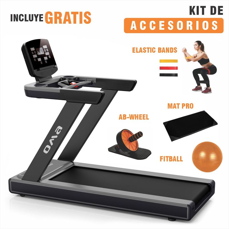 OMA - Trotador Profesional con Bluetooth y accesorios OMA 6830EA