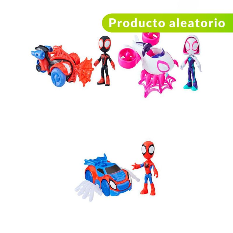 SPIDEY - Figura de Acción Spidey And Friends figura, vehículo y accesorios Surido: Producto Aleatorio