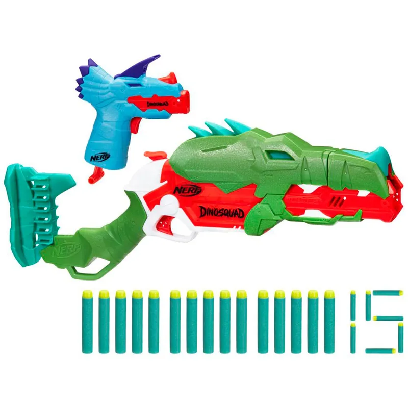 NERF - Lanzador Nerf DinoSquad Combo Pack