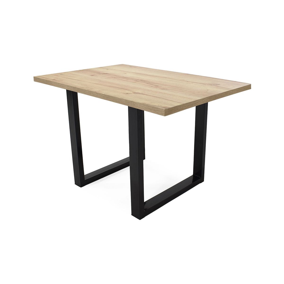 MICA - Mesa de Comedor Moderna para 4 personas en Aglomerado MDF Rectangular Mica