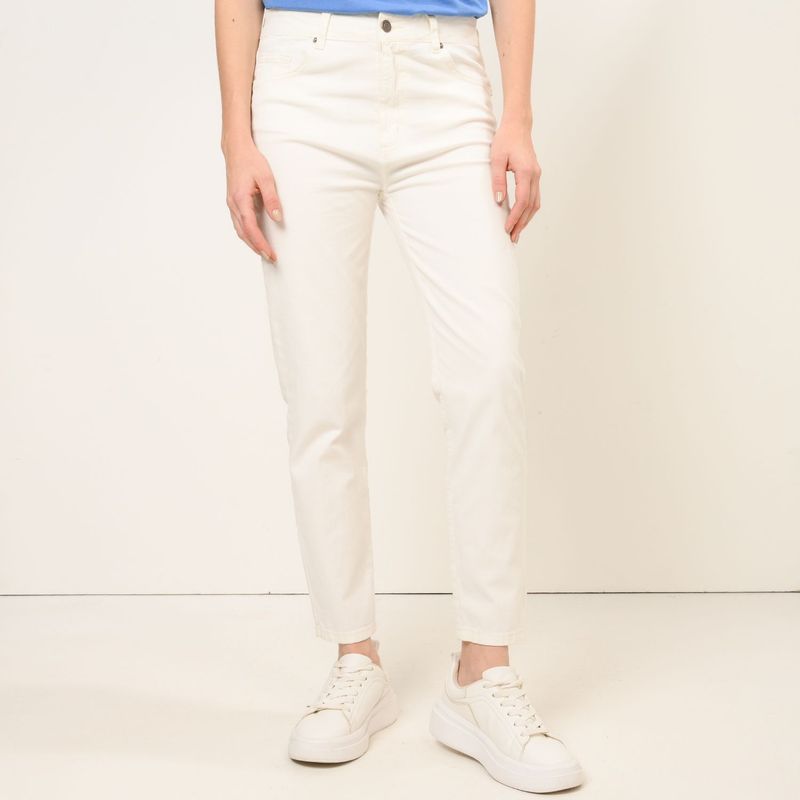 UNIVERSITY CLUB - Jean Skinny para Mujer Tiro medio de Algodón University Club