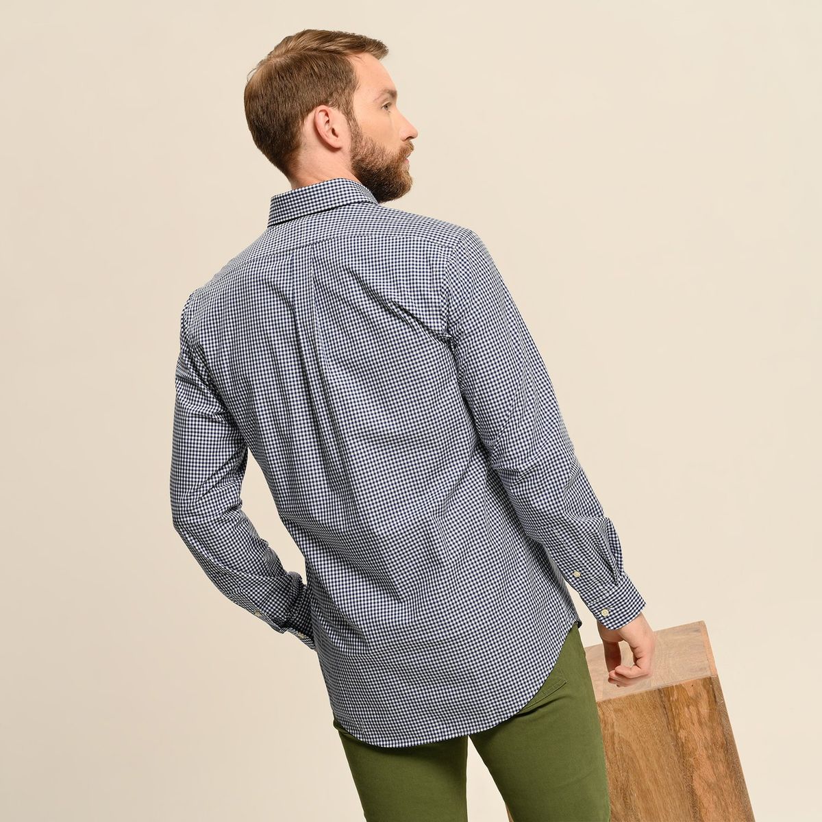 POLO RALPH LAUREN - Camisa Hombre de Cuadros Manga larga de Algodón Polo Ralph Lauren