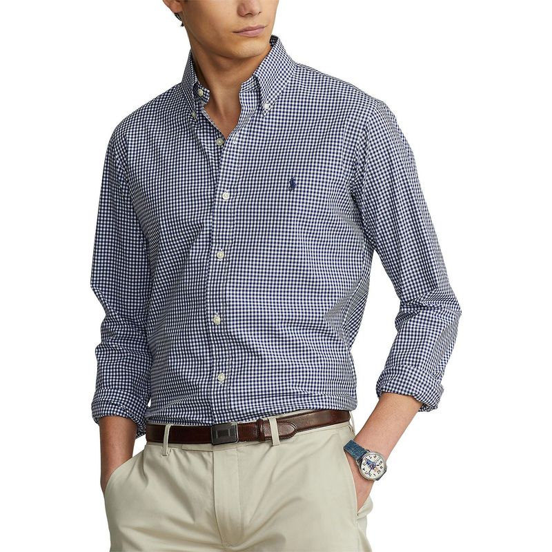 POLO RALPH LAUREN - Camisa Hombre de Cuadros Manga larga de Algodón Polo Ralph Lauren