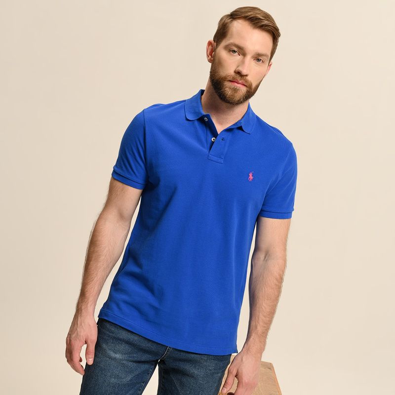 POLO RALPH LAUREN - Camiseta polo Hombre Manga corta Custom Slim Fit Polo Ralph Lauren