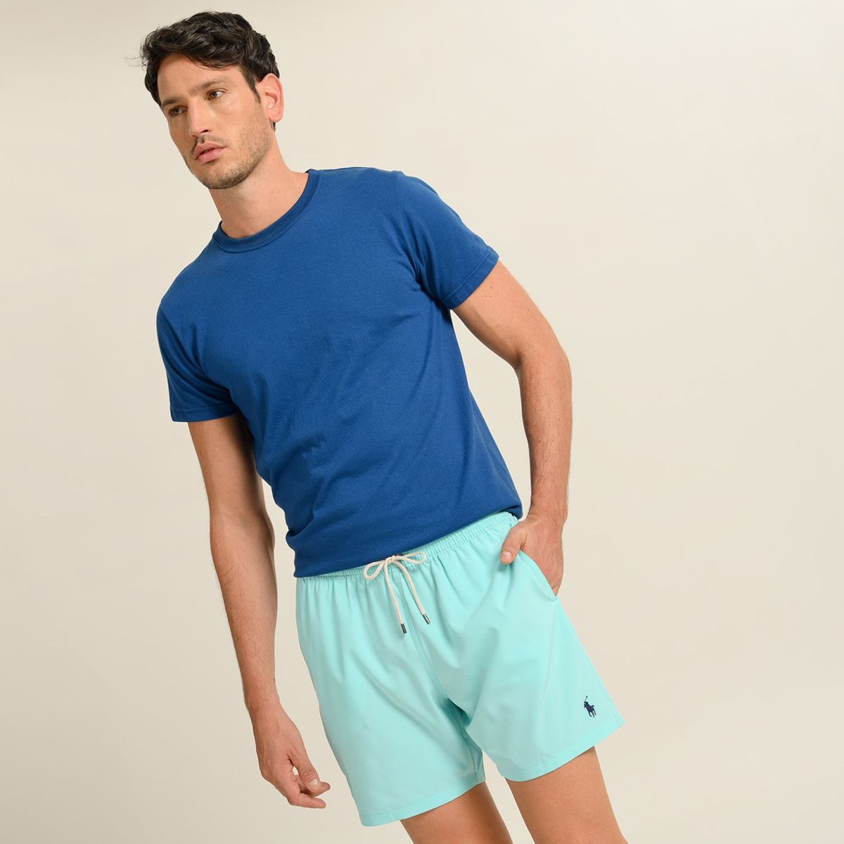 POLO RALPH LAUREN - Pantaloneta de baño Hombre Con Forro Polo Ralph Lauren