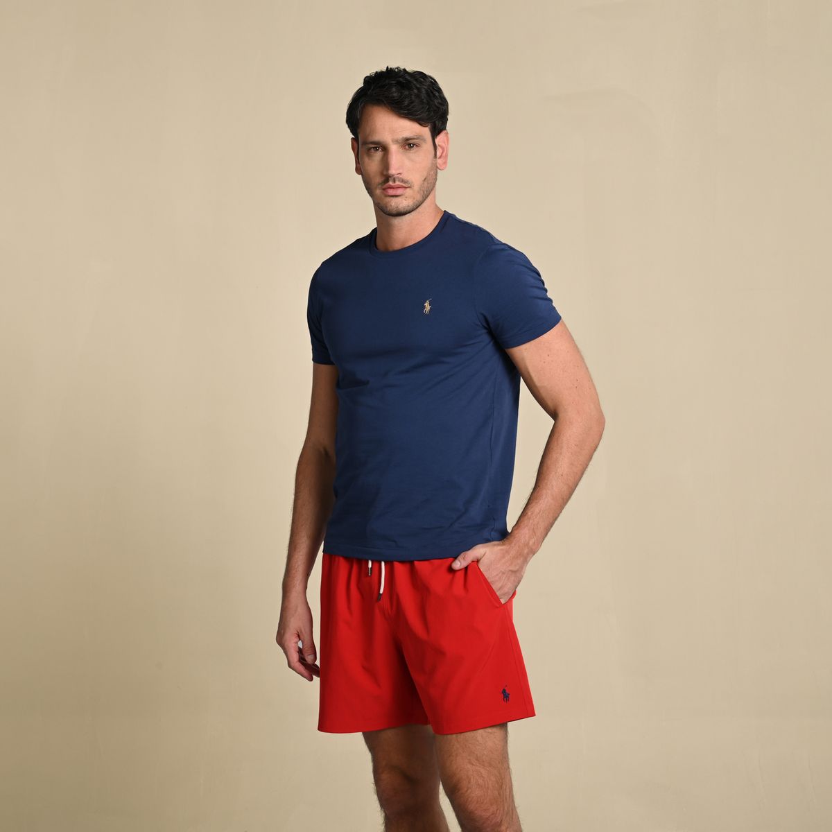 POLO RALPH LAUREN - Pantaloneta de baño Hombre Con Forro Polo Ralph Lauren