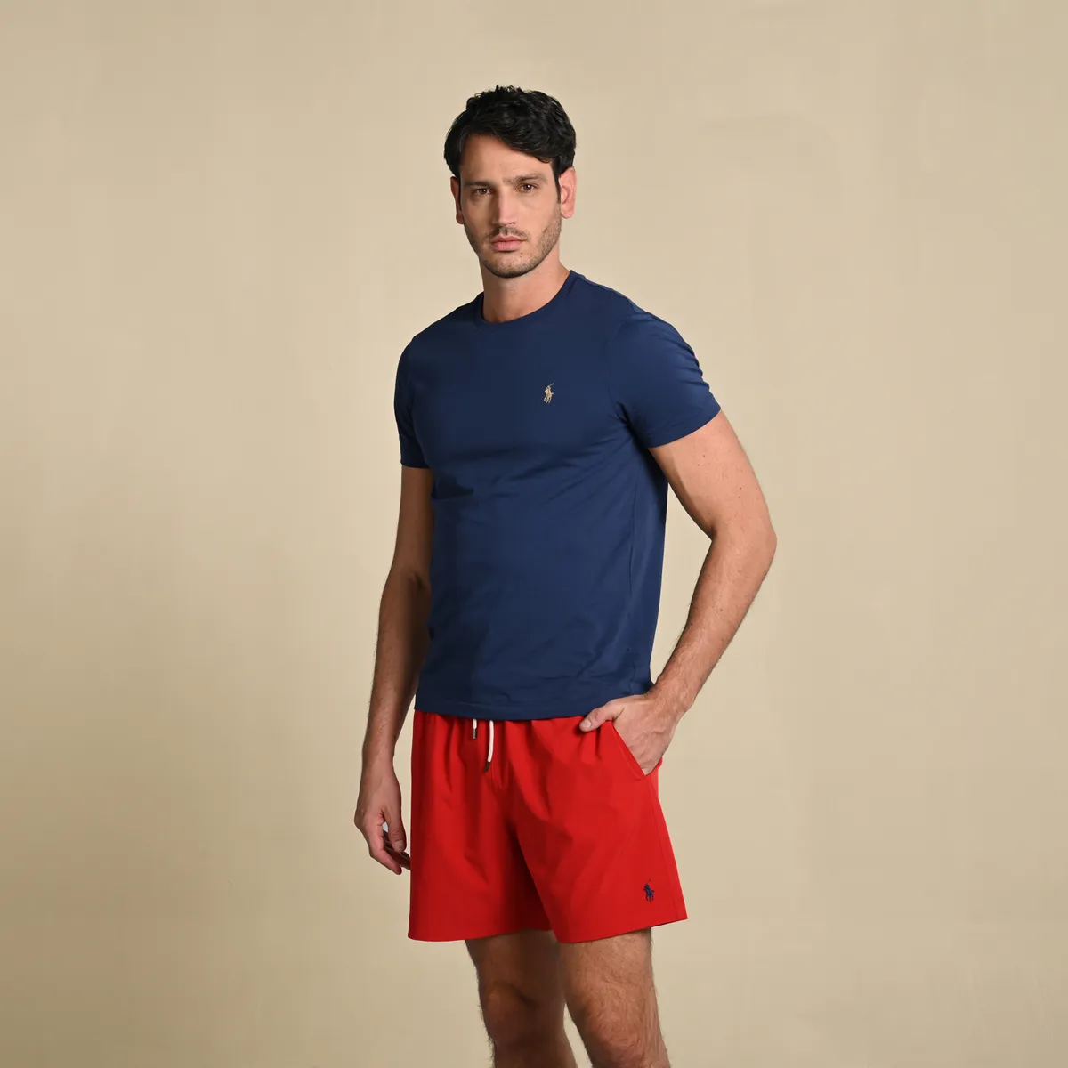 POLO RALPH LAUREN - Pantaloneta de baño Hombre Con Forro Polo Ralph Lauren