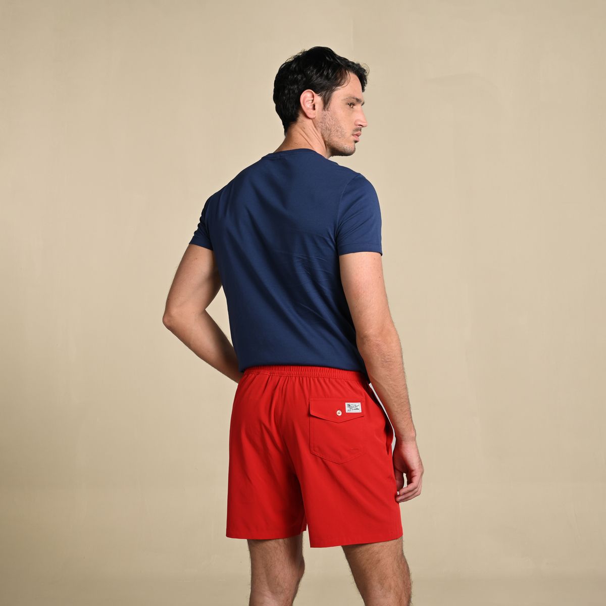 POLO RALPH LAUREN - Pantaloneta de baño Hombre Con Forro Polo Ralph Lauren