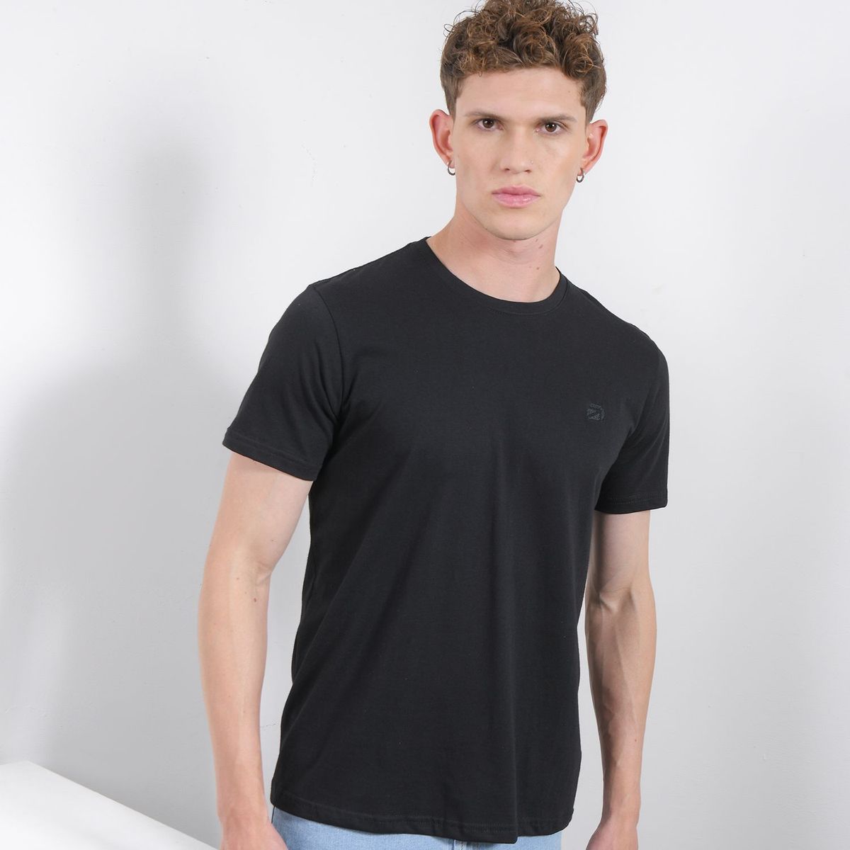 DENIMLAB - Camiseta para Hombre Manga corta con Logo Denimlab