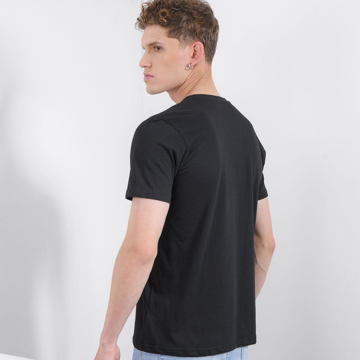 DENIMLAB - Camiseta para Hombre Manga corta con Logo Denimlab