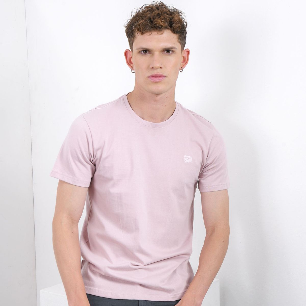 DENIMLAB - Camiseta para Hombre Manga corta con Logo Denimlab