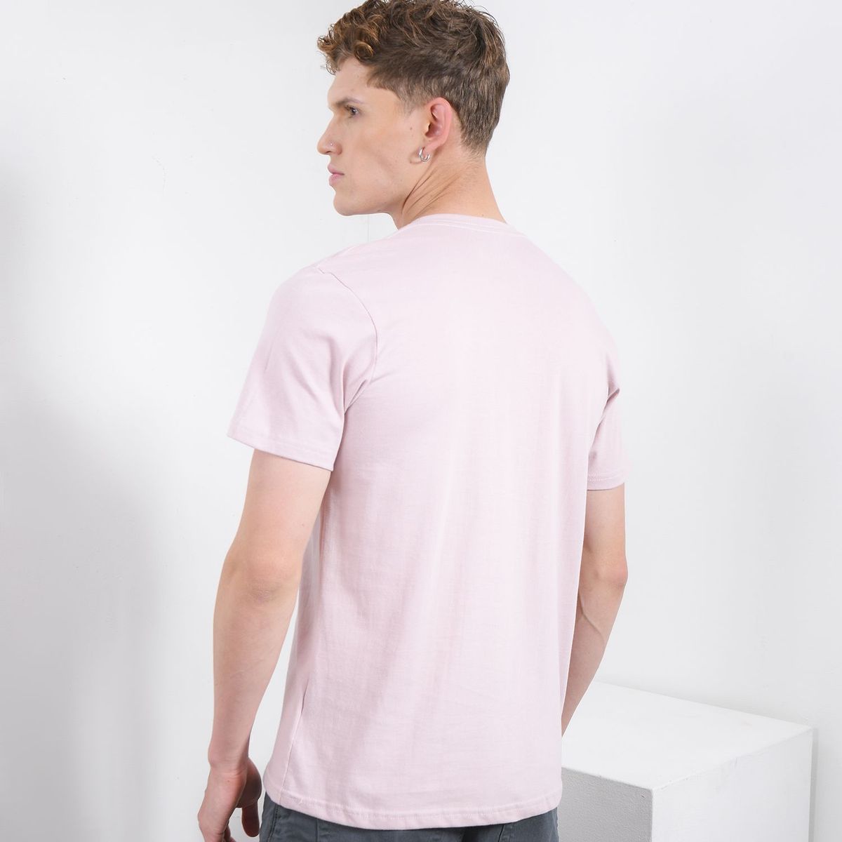 DENIMLAB - Camiseta para Hombre Manga corta con Logo Denimlab