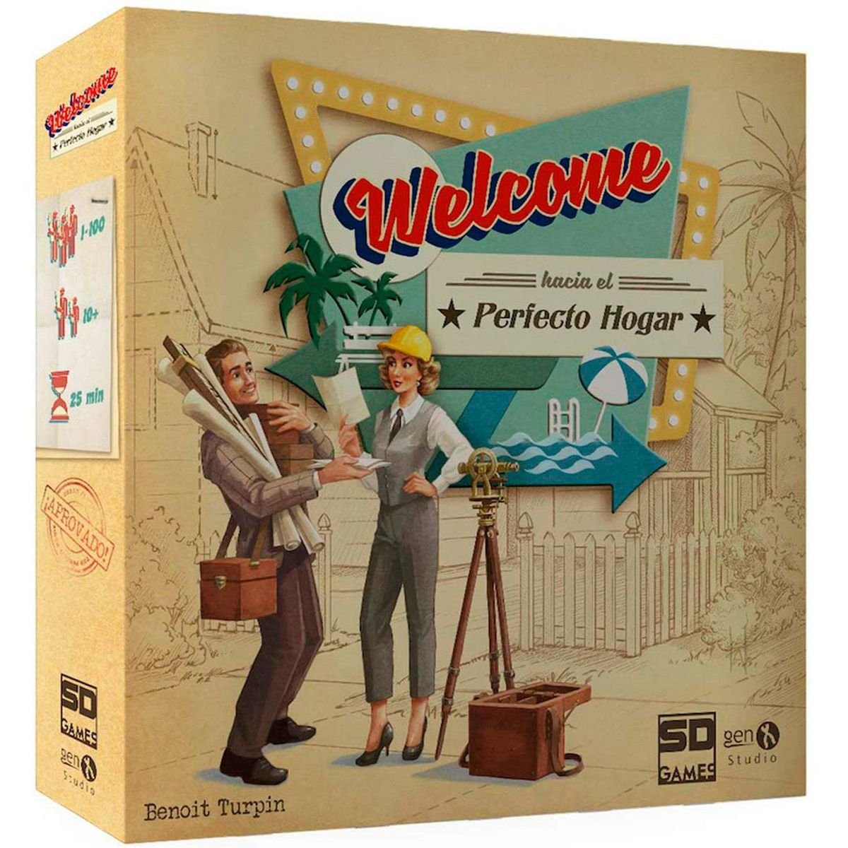 SD GAMES - Juegos de mesa Welcome Hacia El Perfecto Hogar