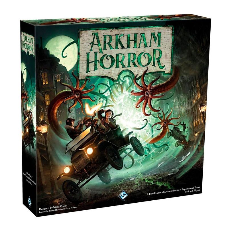 FANTASY FLIGHT GAMES - Juego de Mesa Arkham Horror Third Edition