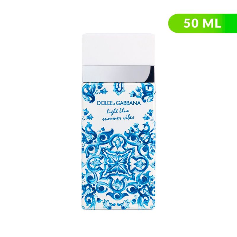 DOLCE&GABBANA - Perfume Mujer Dolce&Gabbana Light Blue Summer Vibes 50 ml Eau de Toilette