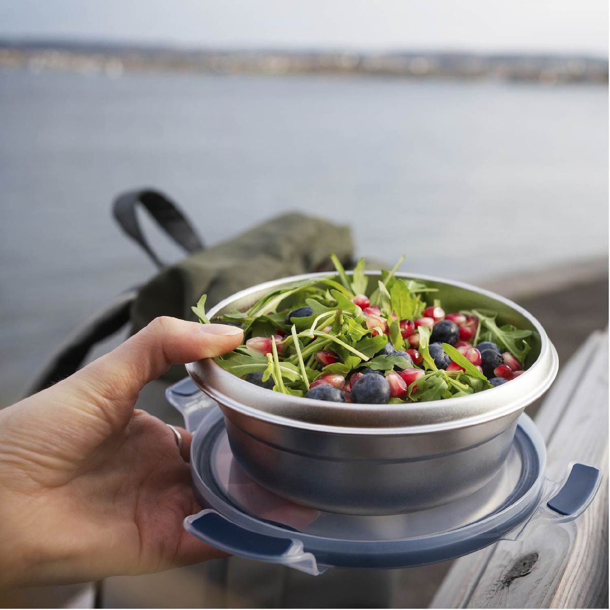 T-FAL - Contenedor Acero inoxidable 0.7 lt