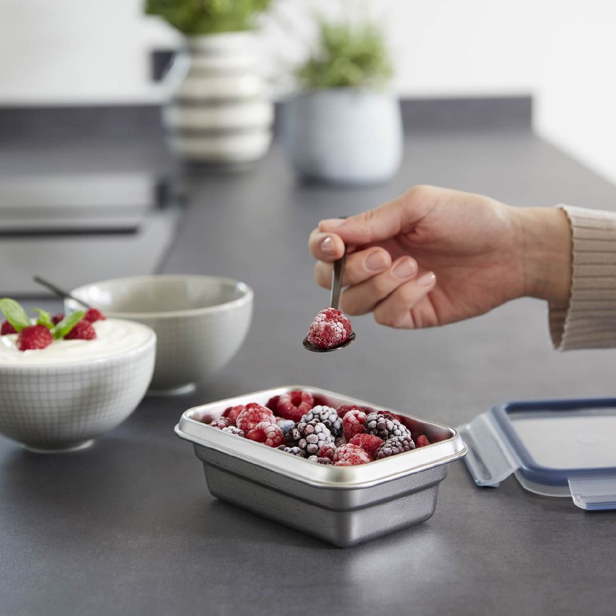 T-FAL - Contenedor Acero inoxidable 0.5 lt