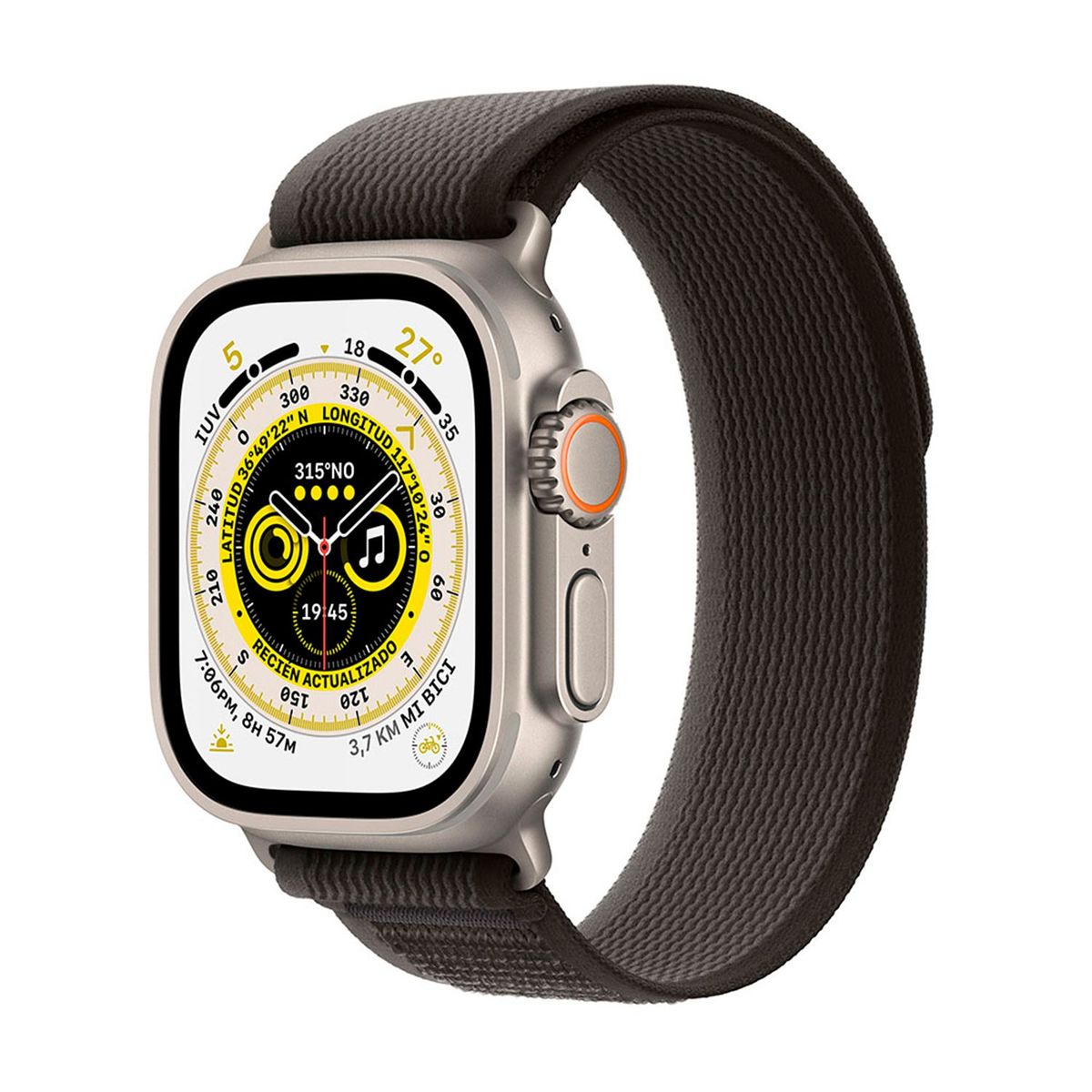 APPLE - Apple Watch Ultra (GPS + Cellular) - Caja de Titanio 49 mm - Correa Talla S/M