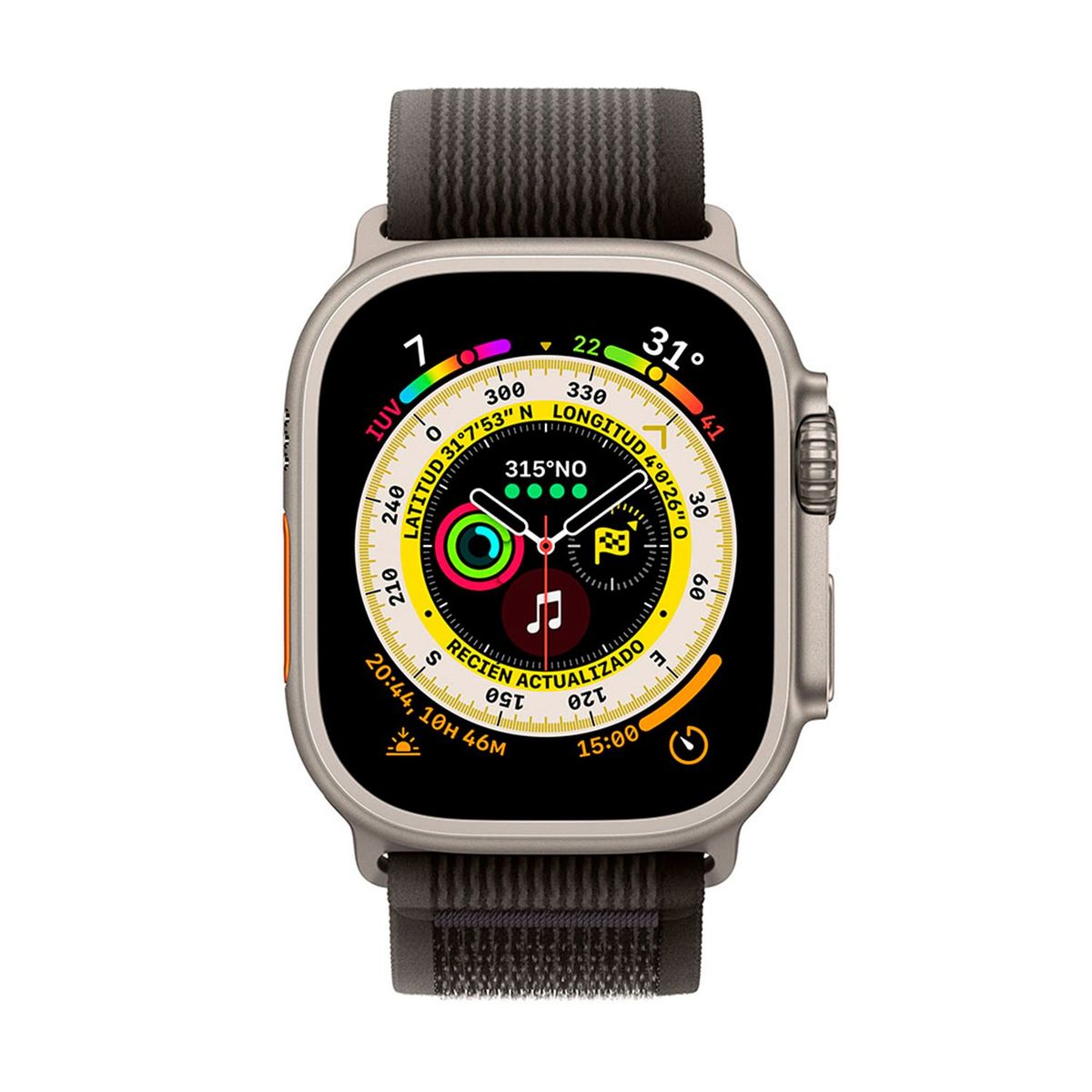 APPLE - Apple Watch Ultra (GPS + Cellular) - Caja de Titanio 49 mm - Correa Talla S/M